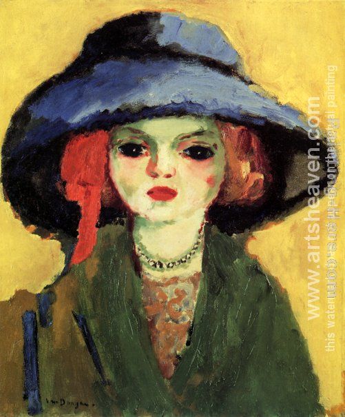 Kees van Dongen Portrait of Dolly painting - Unknown Artist Kees van Dongen Portrait of Dolly art painting